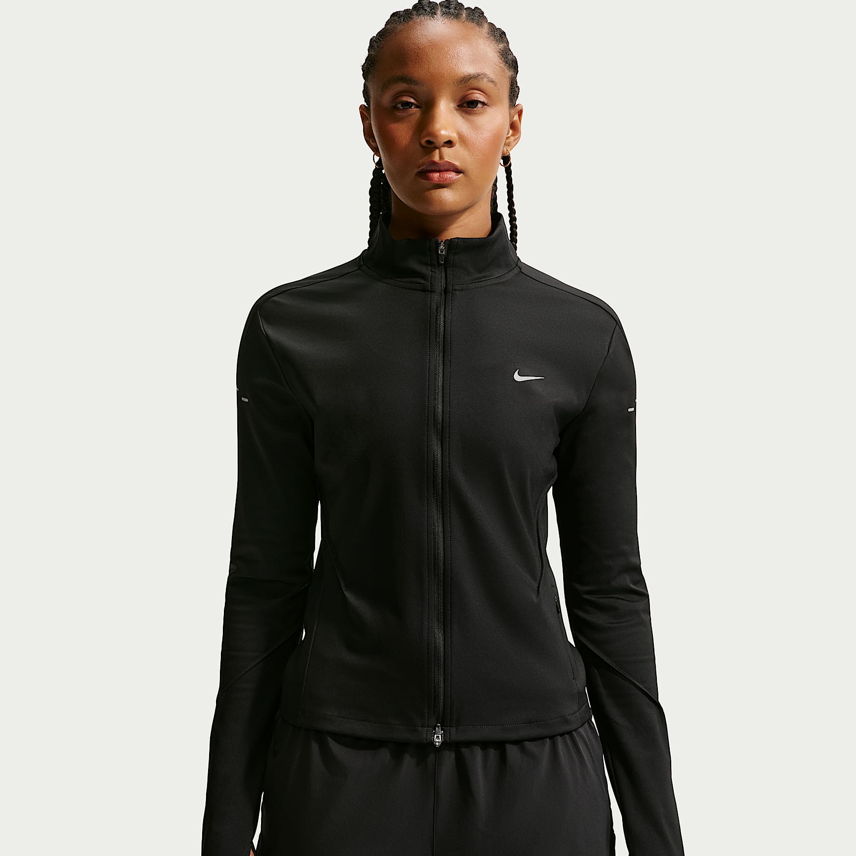 NIKE スウィフト M Nike Swift Women's Dri-FIT Full-Zip Mid-Layer Running Top. Nike.com